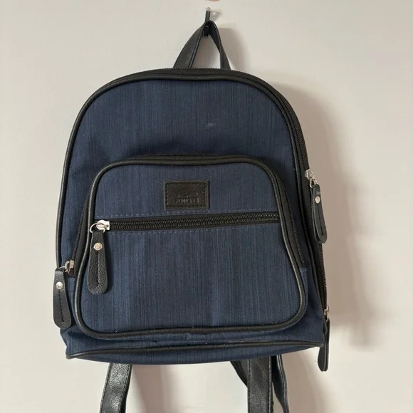 Vintage Roots Mini Blue BackPack - Picture 4 of 12